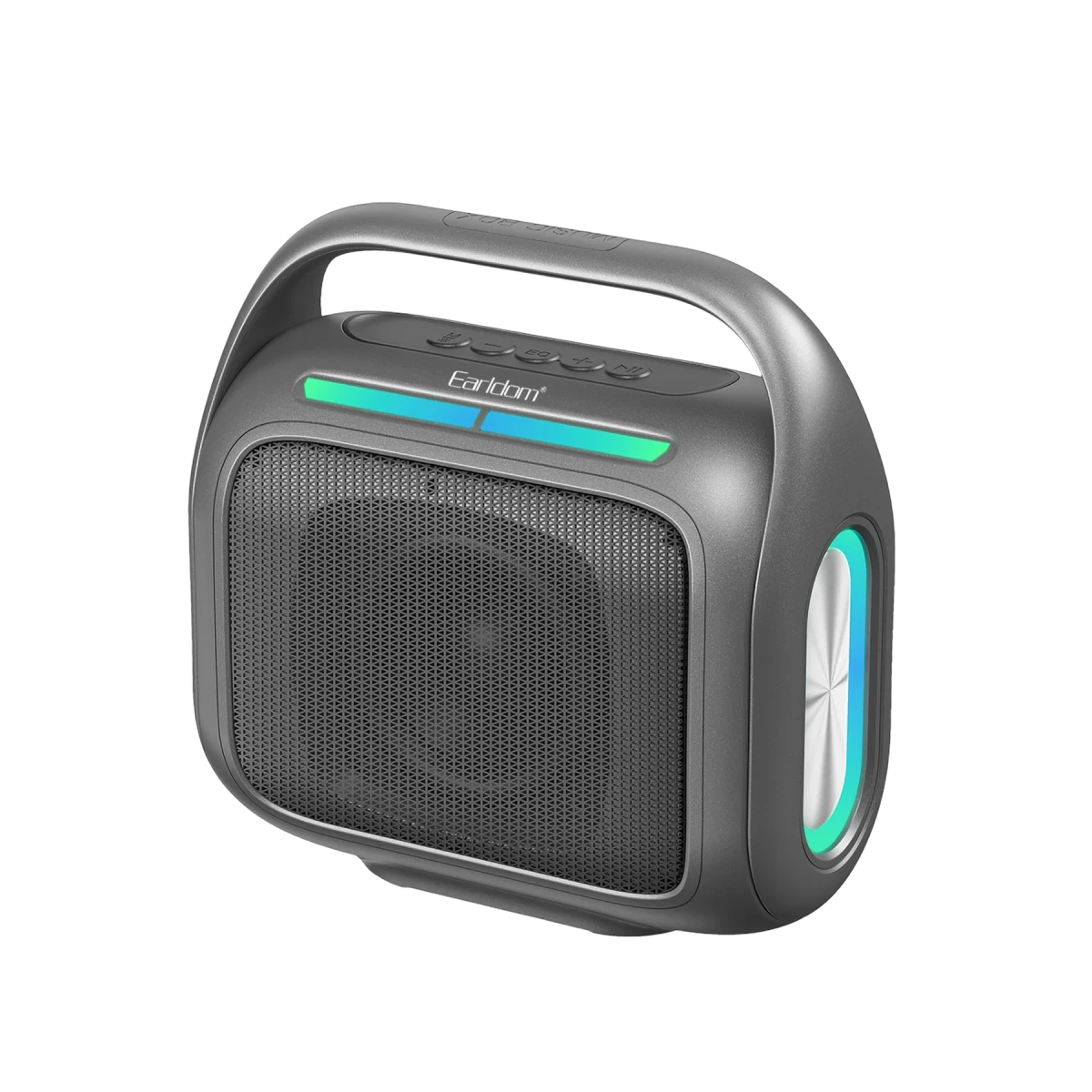 Earldom A43 30W Radyolu Bluetooth Kablosuz Hoparlör - Siyah